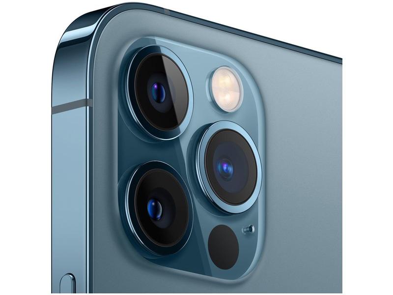 iPhone 12 Pro Apple 256GB Azul-Pacífico 6,1” - Câm. Tripla 12MP